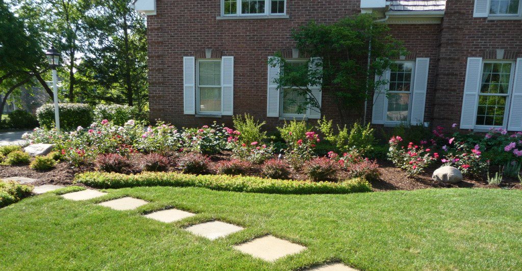 Front yard landscape design