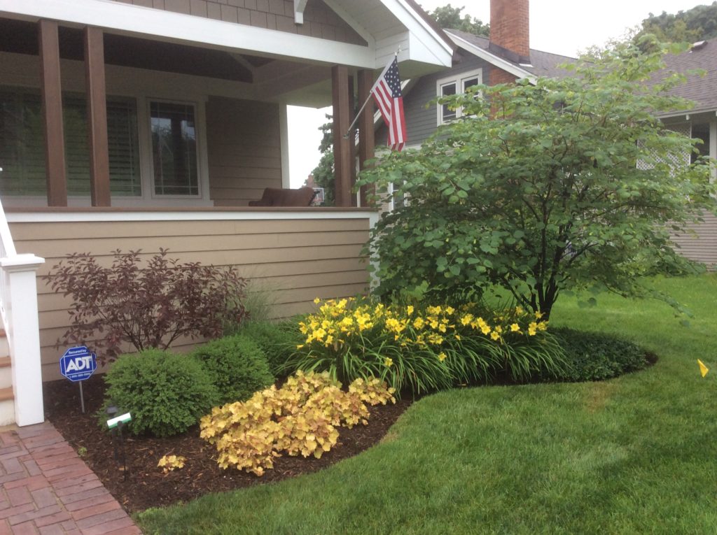 Perennial garden designed by debbie danek