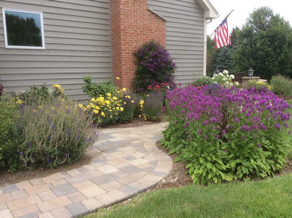 Perennial garden designed by debbie danek