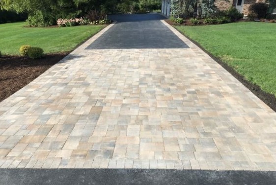 Paver driveway