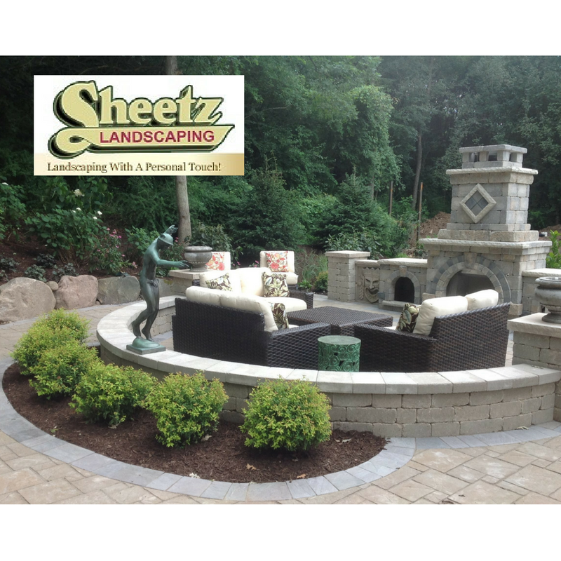 Sheetz logo with san fillipo outdoor kitchen