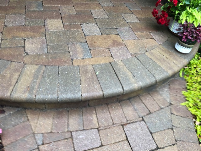 Hardscape patio in Barrington, Illinois Sheetz